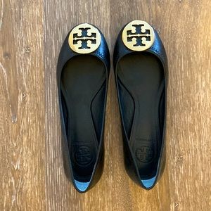 Black Tory Burch Flats